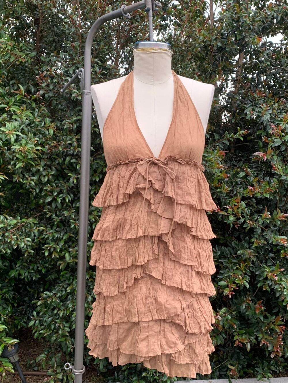 Elizabeth and James Formal Party Boho Fairy Halter Dress Women’s Medium